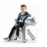 Buy Aviator pony chair - aluminum finish Silver 26715 - prices